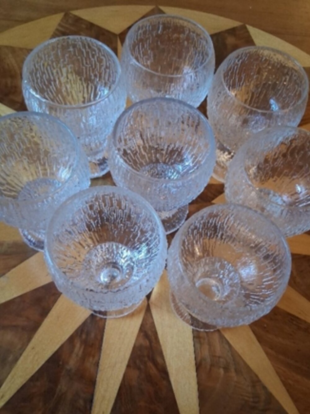 Set of 8 Iittala Kekkerit Goblets by Timo Sarpaneva Small/Cordials